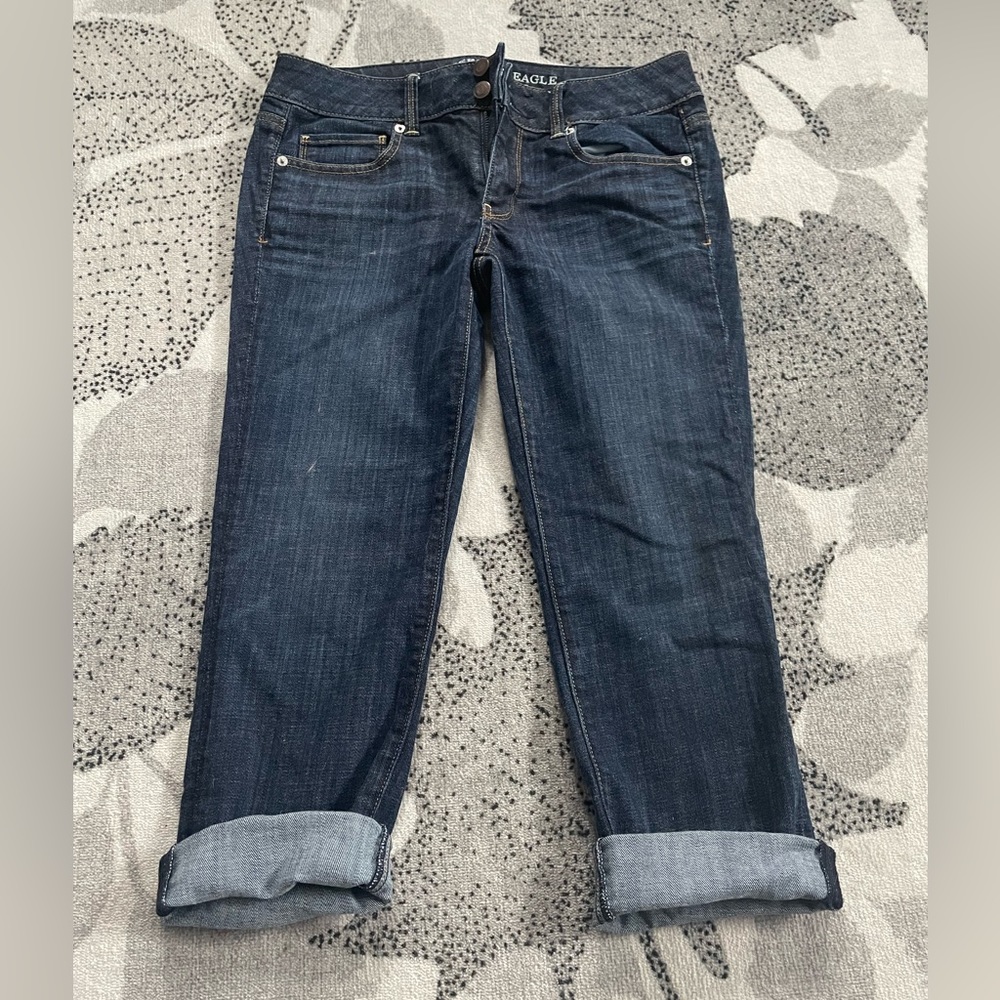 American Eagle Artist Crop Jeans